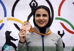 مدال برنز لیگ جهانی کاراته برای بانوی ایرانی